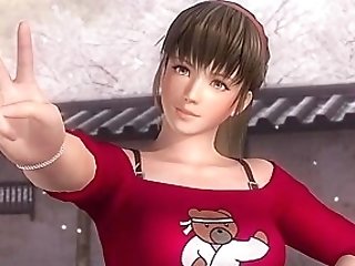 Dead Or Alive - Titties Jiggle - Hitomi Redteddy