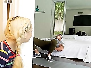 Hidden Webcam Shows Jane Wilde With Bald Gash Getting Fucked