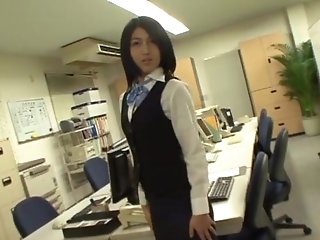 Gang-bang In The Office With Hot Caboose Assistant Saionji Reo. Hd