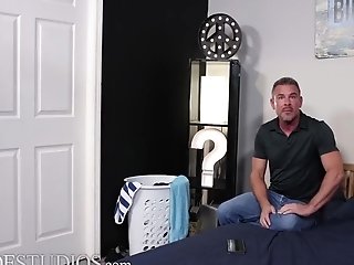 Silver Stepdaddy Pounds His Stepsons Backside