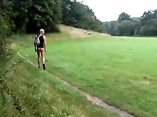 Exhibtionist Caught Wanking In The Forest Six