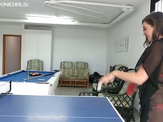 Bra-less Ping Pong With Horny Chick Eden B Is Must Witness