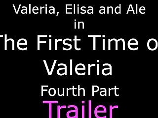 The Very First Time Of Valeria  Part Four - Foot Supremacy Two Ladies
